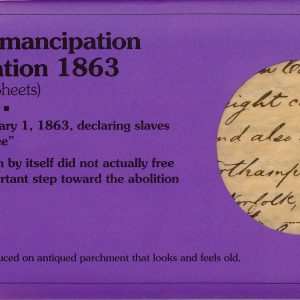 Documents- Lincoln's Emancipation Proclamation 1863