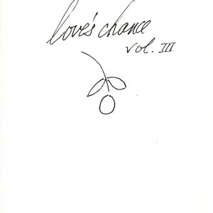 love's chance (Vol. III)