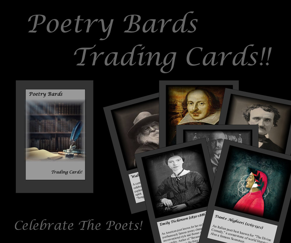 Poetry Bards Trading Cards