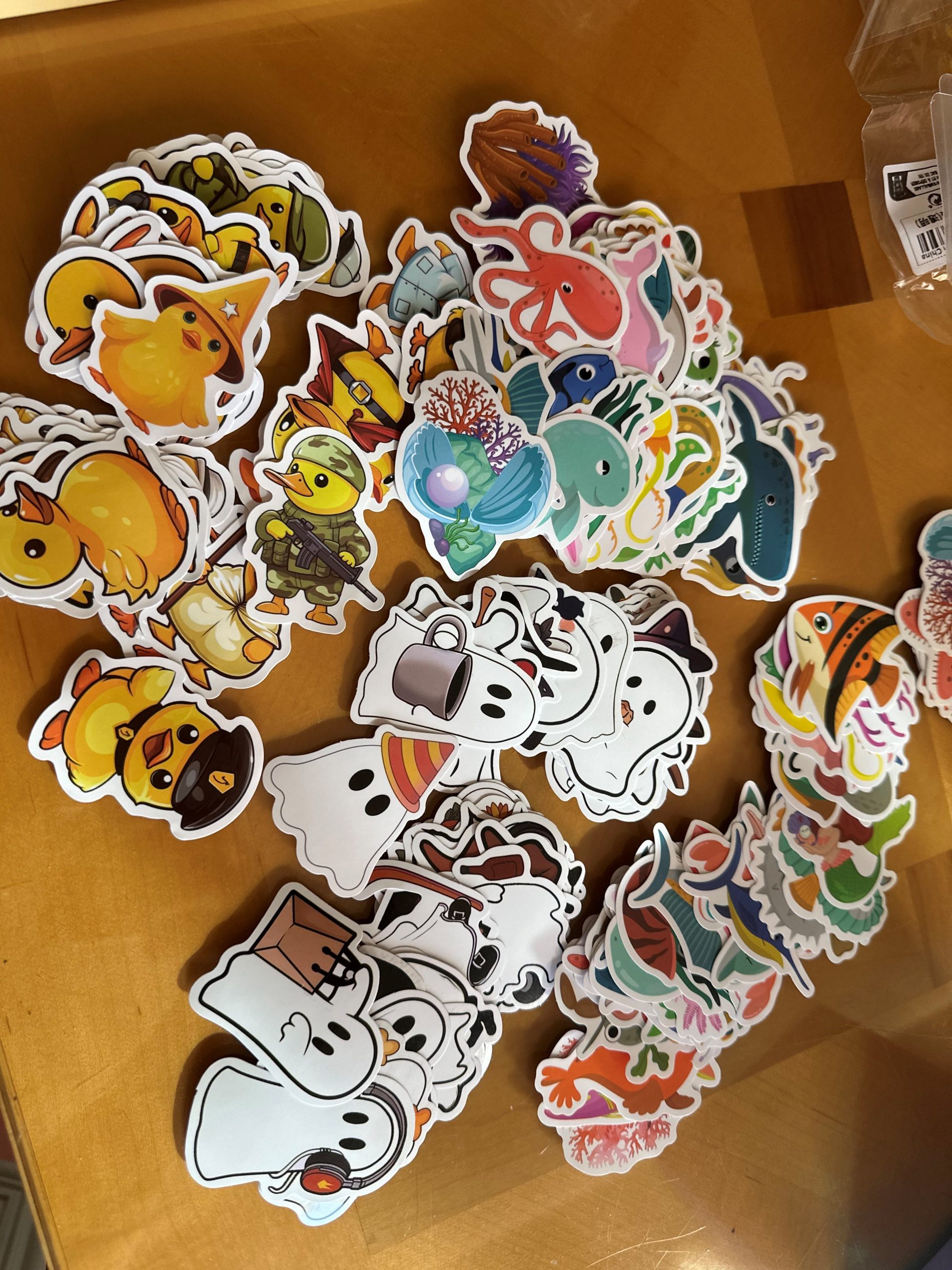 Stickers, assorted